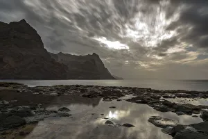 Africa, Cape Verde, Santo Antao. Sunset in Ponta do Sol Africa, Cape Verde, Santo Antao. Sunset in Ponta do Sol
