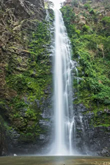 Africa, Ghana, Volta Region. the Wli waterfall Africa, Ghana, Volta Region. the Wli waterfall