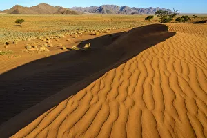 Africa, Namibia. Sunset in the dunes of the namib desert Africa, Namibia. Sunset in the dunes of the namib desert