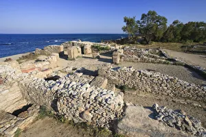Africa, Tunisia, Ruins of the Punic city of Kerkouane (500 BC circa), UNESCO World Africa, Tunisia, Ruins of the Punic city of Kerkouane (500 BC circa), UNESCO World