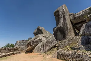 Africa, Zimbabwe, Masvingo. Great Zimbabwe, the hillsite fortress Africa, Zimbabwe, Masvingo. Great Zimbabwe, the hillsite fortress