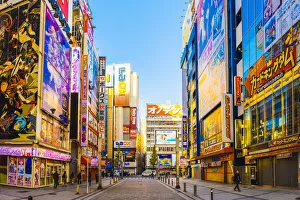 Akihabara Electronics District Print, Tokyo