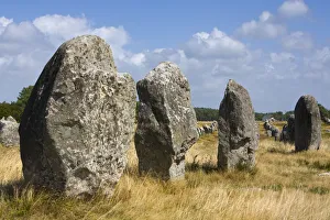 Alignments de Kerlescan, Carnac, Brittany, France Alignments de Kerlescan, Carnac, Brittany, France