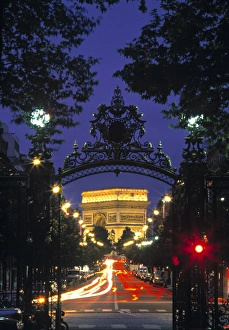 Prints of Arc de Triomphe, Paris, France Arc De Triomphe Prints: Arc de Triomphe Print, Paris, France