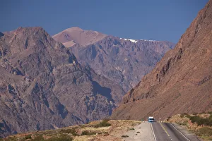 Argentina, Mendoza Province, Puente del Inca, ancient stone bridge over the Rio de Argentina, Mendoza Province, Puente del Inca, ancient stone bridge over the Rio de