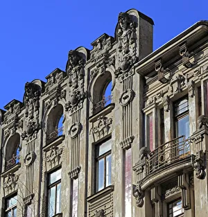 Art Nouveau house, Albert Street, Riga, Latvia Art Nouveau house, Albert Street, Riga, Latvia