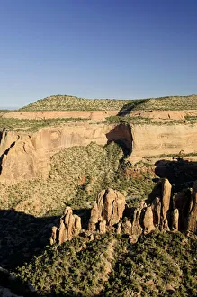 Artists Point, Colorado National Monument, Great Junction, Colorado, USA Artists Point, Colorado National Monument, Great Junction, Colorado, USA