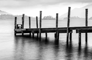 Ashness jetty, Derwentwater, Cumbria, England Ashness jetty, Derwentwater, Cumbria, England