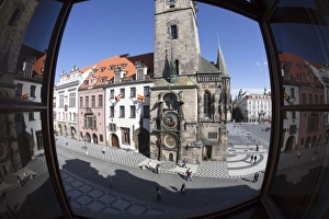 Old Town Hall Prague Prints: Astronomical clock