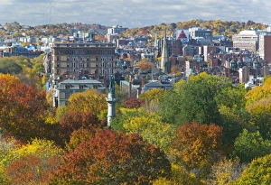 Back Bay & Boston Common, Boston, Massachusetts, USA Back Bay & Boston Common, Boston, Massachusetts, USA