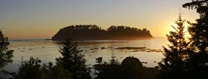 Images Dated 6th December 2012: Beach at Cape Alava, Olympic National Park, Clallam County, Washington, USA