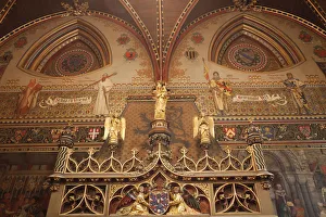 Belgium, Brugge, City Hall, The Gothic Chamber Belgium, Brugge, City Hall, The Gothic Chamber