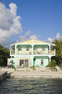 Belize, Caye Caulker, Beach front house Belize, Caye Caulker, Beach front house