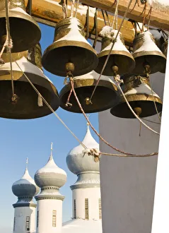 Bell tower, Bogorodichno-Uspenskij Monastery, Leningrad region, Russia Bell tower, Bogorodichno-Uspenskij Monastery, Leningrad region, Russia