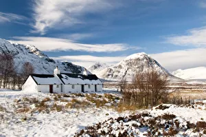 Black Rock Cottage, Glencoe, Scotland, UK Black Rock Cottage, Glencoe, Scotland, UK