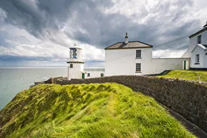 Blackhead Path Lighthouse Print, Northern Ireland