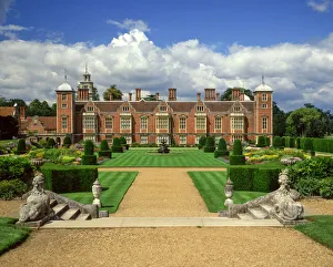 Prints of Blickling Hall and Gardens, Blickling, Norfolk, England Norfolk Prints: Blickling Hall and Gardens Print, Norfolk, England