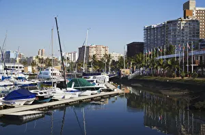 Boats docked in Royal Natal Yacht Club, Victoria Embankment, Durban, KwaZulu-Natal Boats docked in Royal Natal Yacht Club, Victoria Embankment, Durban, KwaZulu-Natal