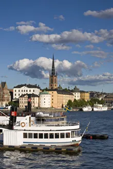 Boats in Harbour, Gamla Stan, Stockholm, Sweden Boats in Harbour, Gamla Stan, Stockholm, Sweden