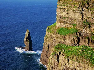 Branaunmore Sea Stack Print, Cliffs of Moher Landscape Photograph