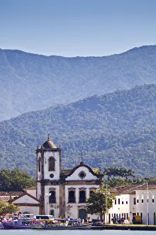 Brazil, Parati, the Portuguese colonial town centre and the church of Saint Rita of Brazil, Parati, the Portuguese colonial town centre and the church of Saint Rita of