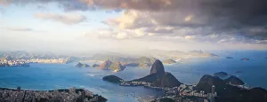 Brazil, Rio De Janeiro, Cosme Velho, View of Sugar Loaf from Cocovado Brazil, Rio De Janeiro, Cosme Velho, View of Sugar Loaf from Cocovado