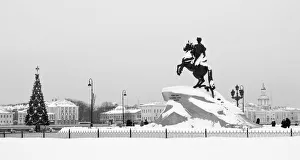 The Bronze Horseman and Decembrists (Senate) Square, Saint Petersburg, Russia The Bronze Horseman and Decembrists (Senate) Square, Saint Petersburg, Russia