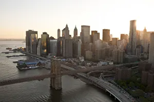 Brooklyn Bridge & Lower Mahattan, New York, USA Brooklyn Bridge & Lower Mahattan, New York, USA