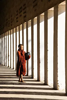 A Buddhist monk, Mandalay, Burma/ Myanmar A Buddhist monk, Mandalay, Burma/ Myanmar