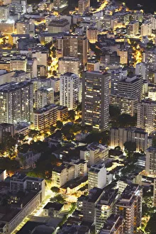 Buildings of Botafogo at night, Rio de Janeiro, Brazil Buildings of Botafogo at night, Rio de Janeiro, Brazil
