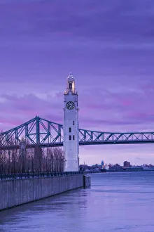 Canada, Quebec, Montreal, Old Port clocktower Canada, Quebec, Montreal, Old Port clocktower