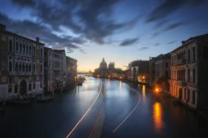 Canal Grande from the Accademia Bridge, with the Salute in the background. Venice, Italy Canal Grande from the Accademia Bridge, with the Salute in the background. Venice, Italy