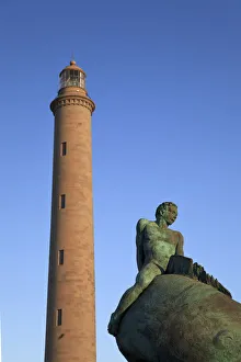 Canary Islands, Gran Canaria, Maspalomas, Faro de Maspalomas (Maspalomas Lighthouse) Canary Islands, Gran Canaria, Maspalomas, Faro de Maspalomas (Maspalomas Lighthouse)
