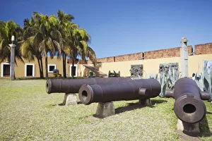 Cannons in Maputo Fort, Maputo, Mozambique Cannons in Maputo Fort, Maputo, Mozambique