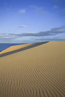 Cape Verde, Boavista, Chaves Beach (Praia de Chaves), sand dunes Cape Verde, Boavista, Chaves Beach (Praia de Chaves), sand dunes