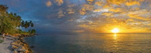 Caribbean, Barbados, Speightstown at Sunset Caribbean, Barbados, Speightstown at Sunset