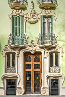 Facade Collection: Casa Pere Brias, Barcelona, Catalonia, Spain