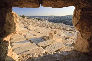Cemetery, Mount Of Olives, Jerusalem, Israel Cemetery, Mount Of Olives, Jerusalem, Israel