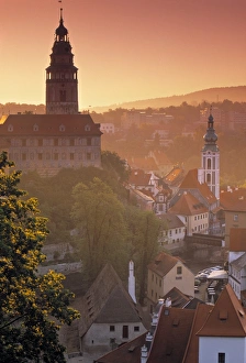 Cesky Krumlov Print, South Bohemia Landscape