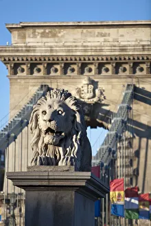 Chain Bridge Detail, Budapest, Hungary Chain Bridge Detail, Budapest, Hungary
