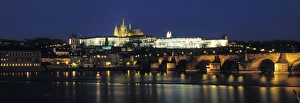Charles Bridge At Night Prints: Charles Bridge