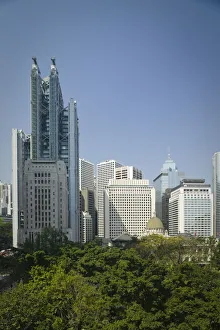 China, Hong Kong, Central, Statue Square, Office Buildings China, Hong Kong, Central, Statue Square, Office Buildings