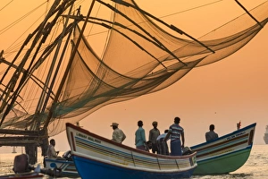 Chinese Fishing Nets, Cochin, Kerala, India Chinese Fishing Nets, Cochin, Kerala, India