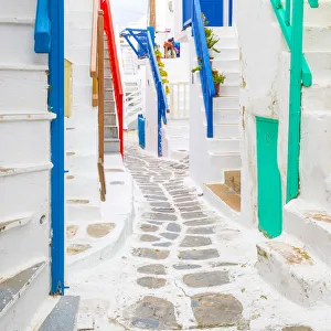 Chora (Mykonos Town), Mykonos, Cyclades Islands, Greece