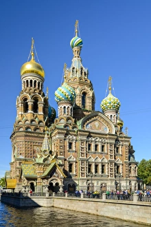 Church of our Saviour on the spilled blood on Griboedov Canal, Saint Petersburg, Russia Church of our Saviour on the spilled blood on Griboedov Canal, Saint Petersburg, Russia