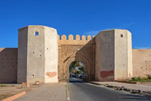 City gate Bab Doukkala, Marrakech, Morocco City gate Bab Doukkala, Marrakech, Morocco