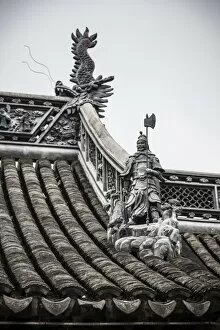 Images Dated 7th November 2016: City God Temple, Old City, Shanghai, China