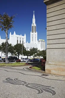 City Hall and Cathedral of Nossa Senhora de Conceicao, Maputo, Mozambique City Hall and Cathedral of Nossa Senhora de Conceicao, Maputo, Mozambique