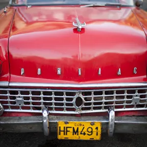 Classic American Car (Pontiac), Havana, Cuba Classic American Car (Pontiac), Havana, Cuba