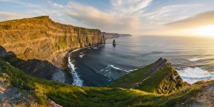 Cliffs of Moher, County Clare, Munster province, Republic of Ireland, Europe Cliffs of Moher, County Clare, Munster province, Republic of Ireland, Europe